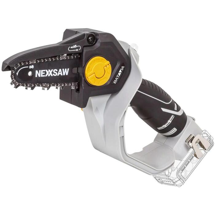 Batavia Цепная пила 7064270, 18V, 1.64кг, поворотная голова, ручная смазка, режет до 12см (7064270)