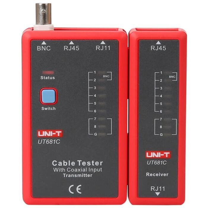 Uni-T UT681C tīkla kabeļu testers, 9V