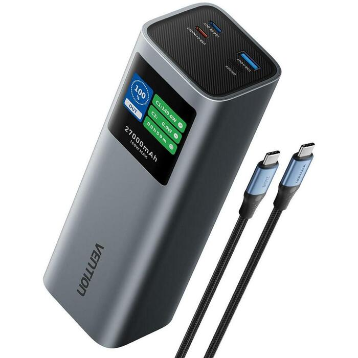 Vention Power Bank akumulators FKEH0, 27000mAh