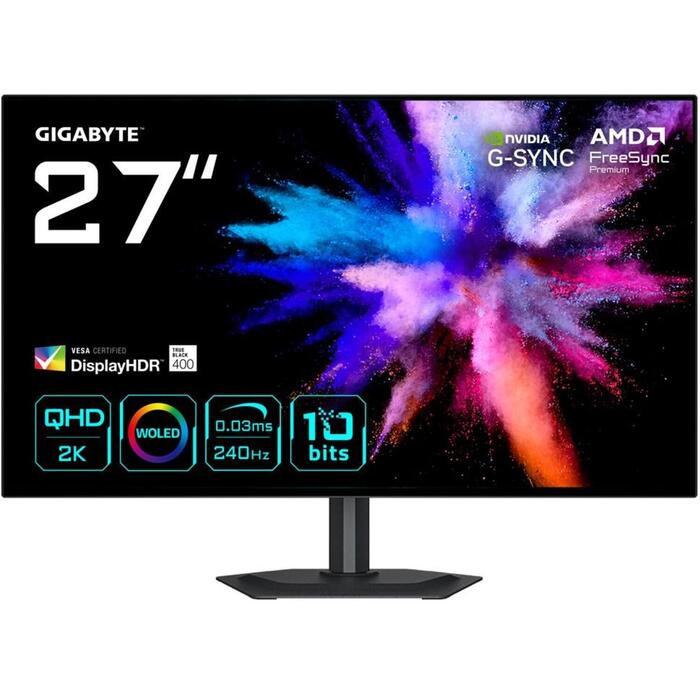 Gigabyte GO27Q24G 27 OLED monitors, 2560