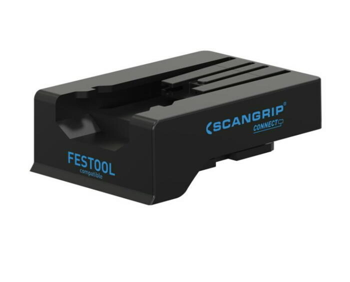 FESTOOL Savienotājs visām baterijām, Scangrip, 03