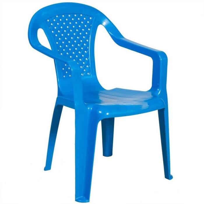 Ipae-Progarden Krēsls bērnu 38x38x52cm Camelia zils
