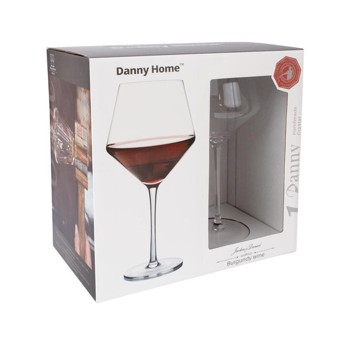 HOME4YOU Vīna glāzes CRYSTAL 2gab 700ml