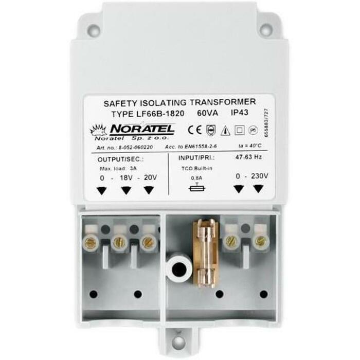 Satel Трансформатор 230V/18V DC 60VA TR60VA (TR60VA)