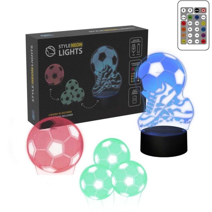 Manta Dekoratīvā lampa SNL124RGB, 5W, 12