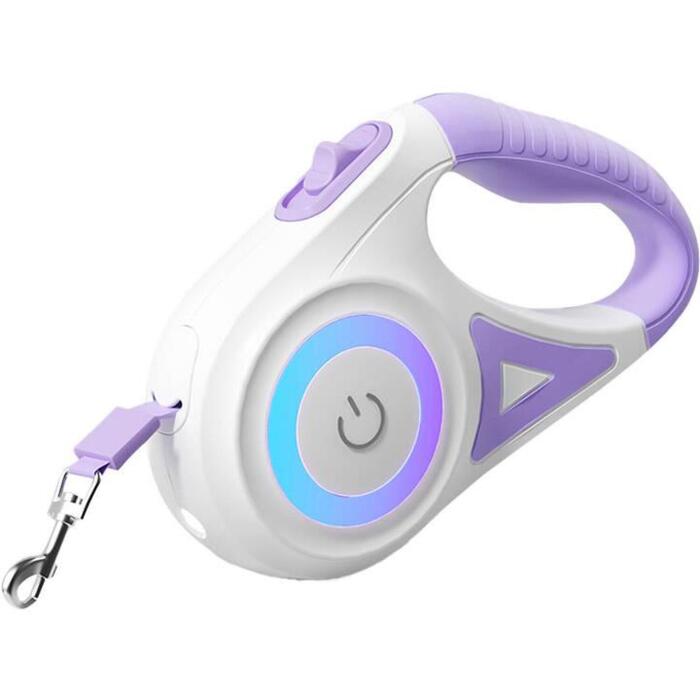 Rojeco suņu automātiskā pavada RQYS-04 purple