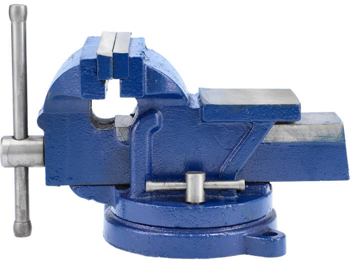 Vorel 36037 Skrūvspīles, 100mm, čuguns, grozāma