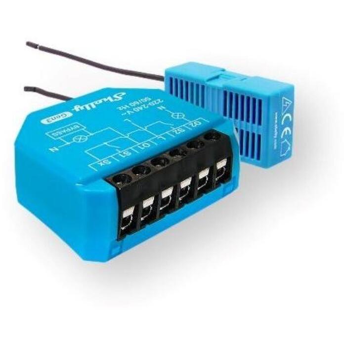 Shelly 2L Gen3 divkāršais WiFi relejs