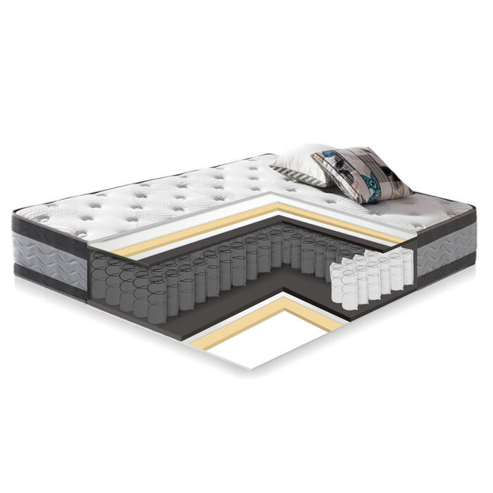 Atsperu matracis HARMONY DUO 140x200xH27cm, iepakots