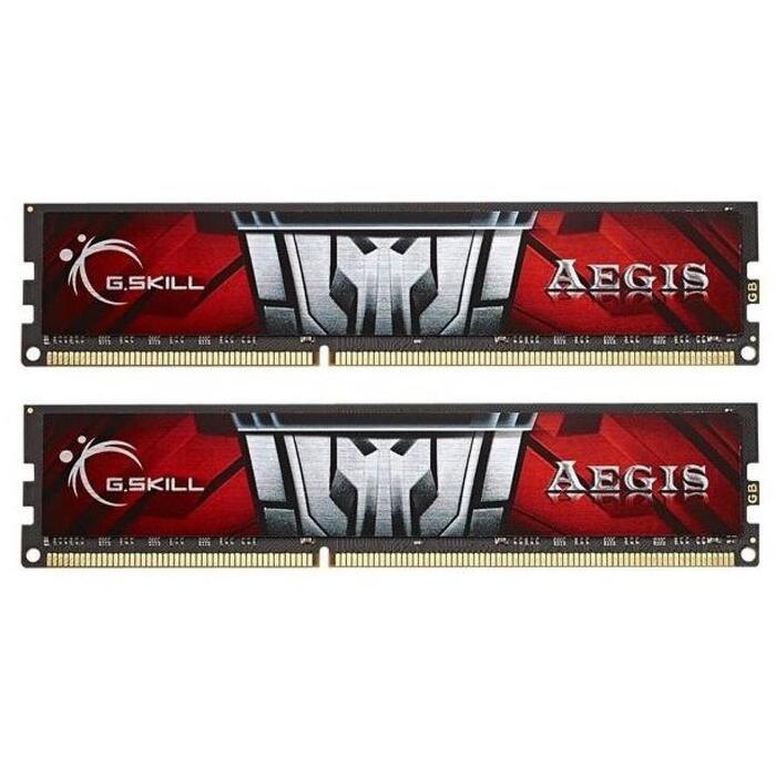 G.Skill Aegis F3-1600C11D-16GIS модуль памяти, 16 ГБ, 2 x 8 ГБ, DDR3, 1600 МГц, 1,5 В, 11 (F3-1600C11D-16GIS)