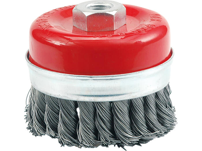 CUP BRUSH 65MM, VOREL, 06974, tērauds
