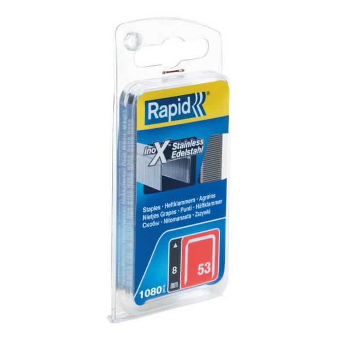 Rapid R:Staples 53/8mm SS 1.08M