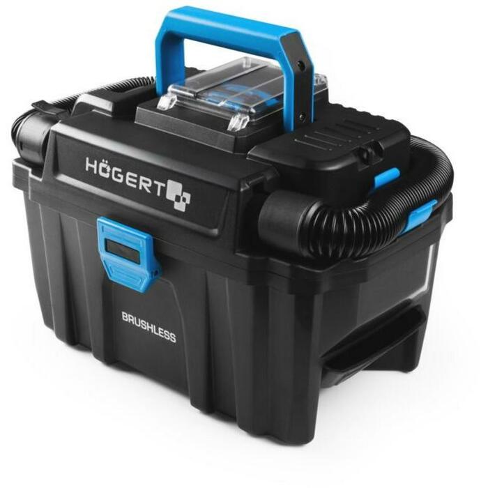 Hogert akumulatora putekļu sūcējs HT2E256-0VC, 10l
