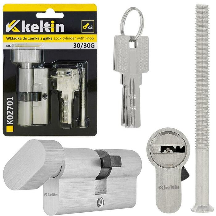 Keltin Slēdzenes cilindrs ar slēdzi K02701