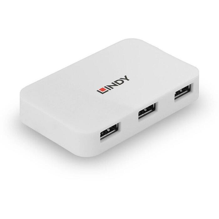 Lindy USB centrmezgls 43143, 4 USB
