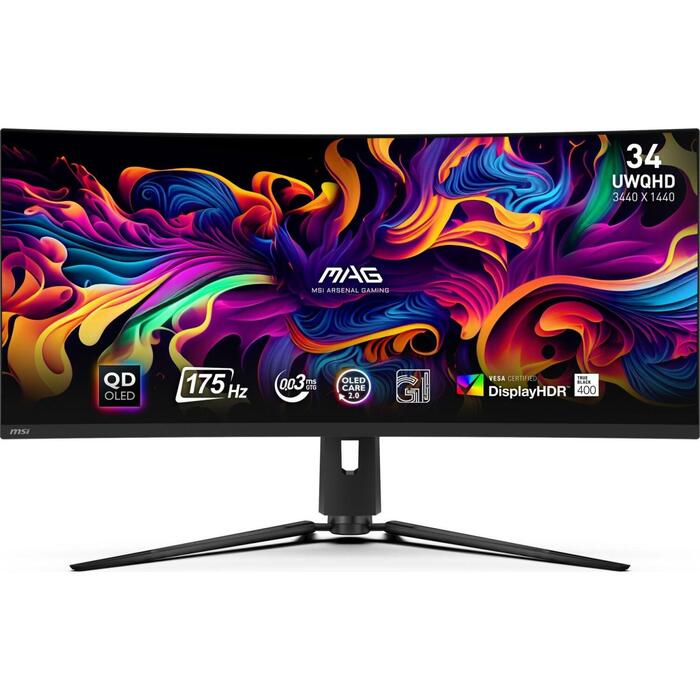 Msi Monitori MAG 341CQP QD-OLED MAG341CQPQD-OLED