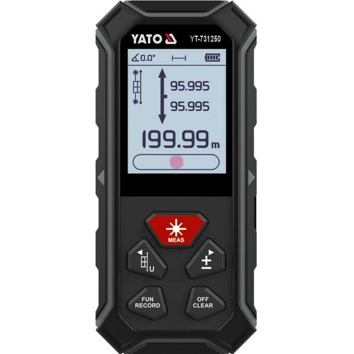 Yato YT-731250 lāzera attāluma mērītājs 0