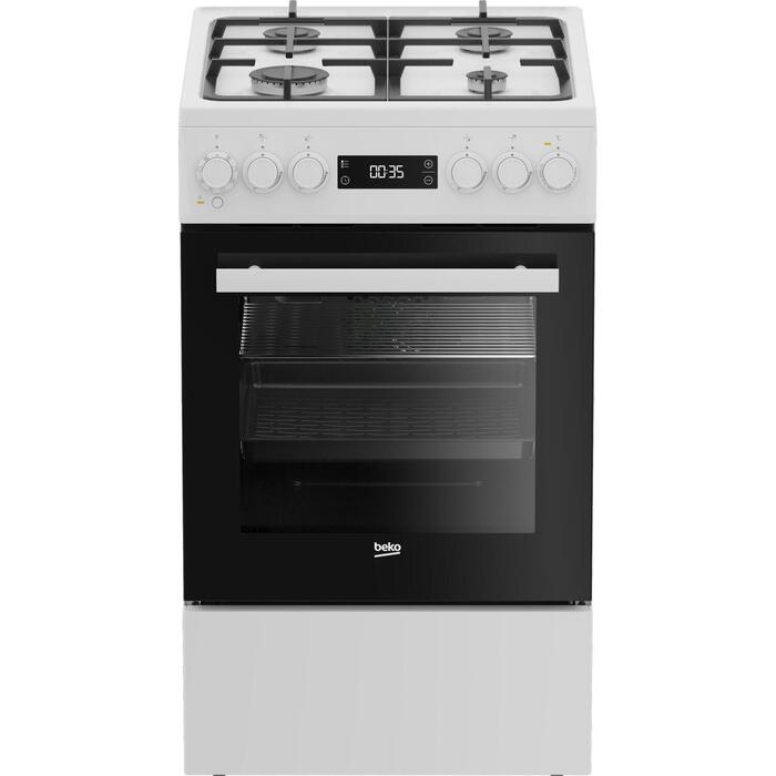 Beko Plīts FSM51339DWDS, 60L, gāzes virsma