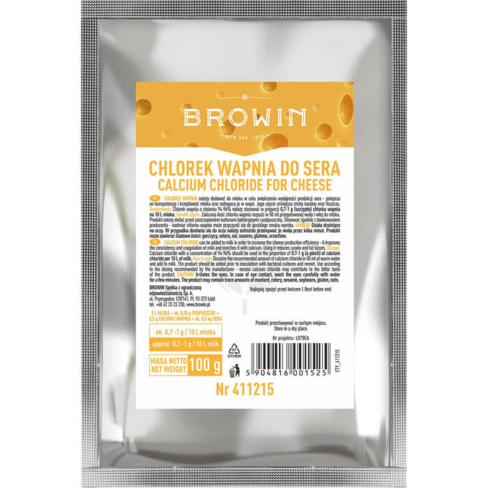 Kalcija hlorīds BROWIN 411215 100 g