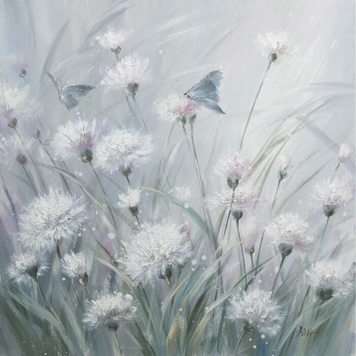 Eļļas glezna 60x60cm, pienenes 2 85289