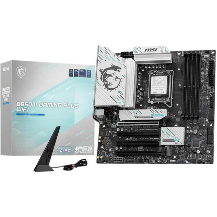 Msi Mātesplate B860M GAMING PLUS WIFI