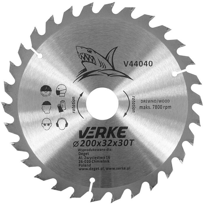 Zāģa ripa kokam 200x32x30z; V44040 VERKE