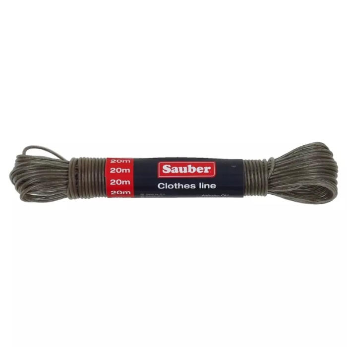Sauber Veļas aukla 24801127, 20m, veļas