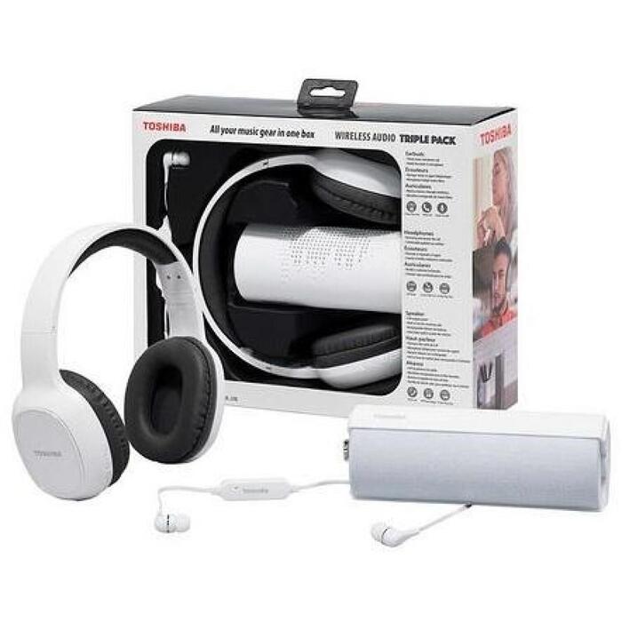 Toshiba Bezvadu austiņas HSP-3P19 TY-HSP-3P19-W, 154g