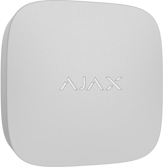 Ajax LifeQuality bezvadu gaisa kvalitātes sensors Jeweller CO₂/temperatūras/mitruma sensori SmartBracket stiprinājums 1700 m radio diapazons autonoms 52273 balts (52273)