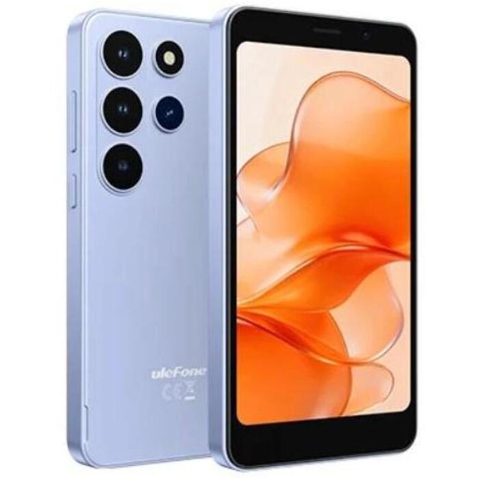Ulefone смартфон Note 22, 3GB/32GB, 5-дюймовый LCD 480x854, 3000mAh, Android 16.0, Unisoc T7100, 4G, Dual SIM, камера 2MP, IP54 (NOTE 22 3/32GB DEEP BLUE)
