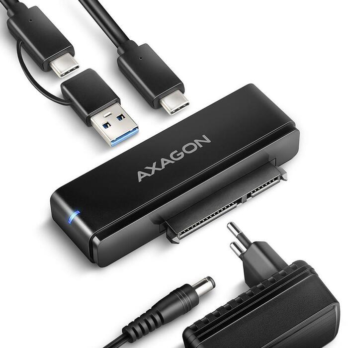 Axagon SSD adapteris ADSA-FPX USB-C 10Gbps