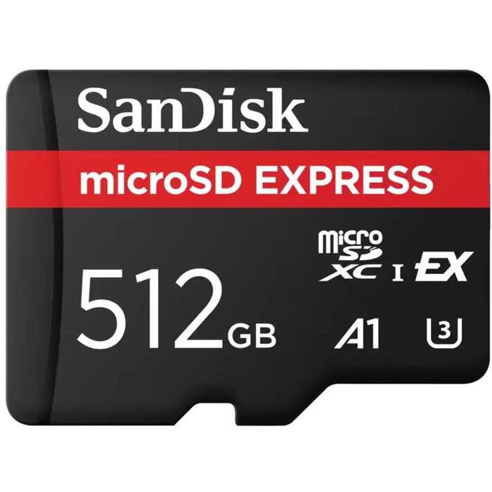 Sandisk atmiņas karte SDSQXFN-512G-GN4NN, 512GB, MicroSDXC