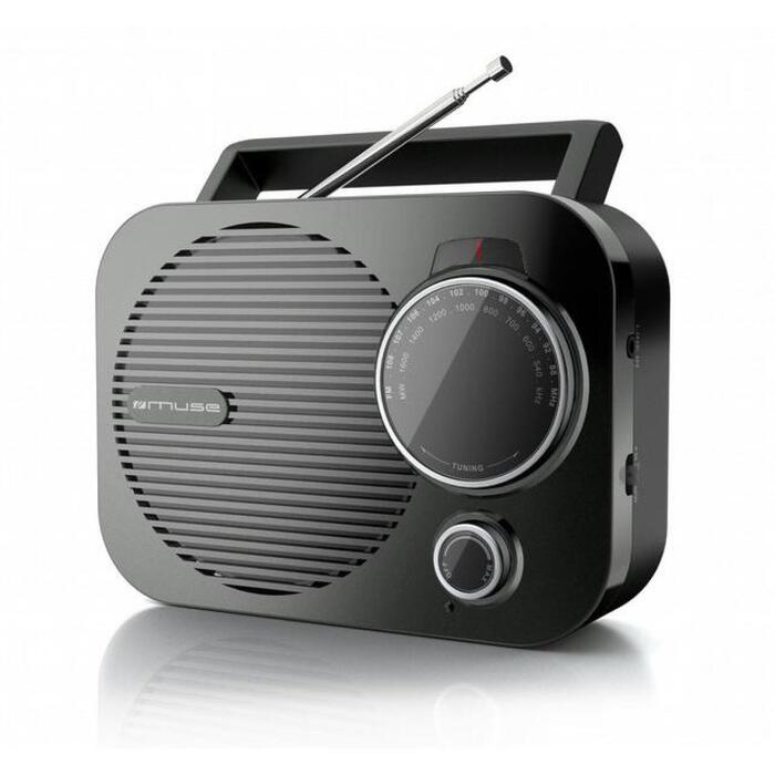 Muse pārnēsājamais radio M-050R, FM/MW, analogais