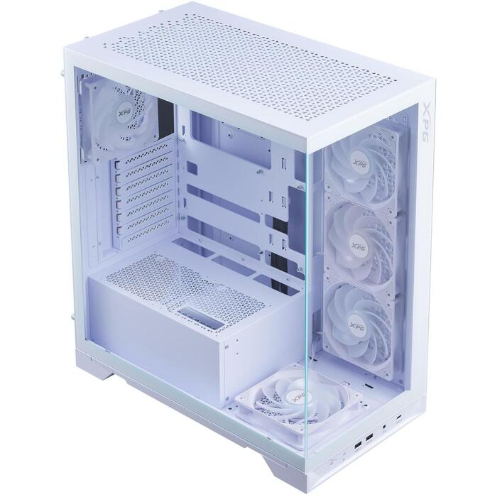 Adata Datoru korpuss INVADERXBTFMT-WHCWW, Midi Tower