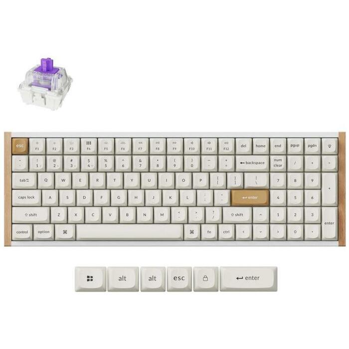 Keychron K4H-Q1, bezvadu klaviatūra, 96%, RGB