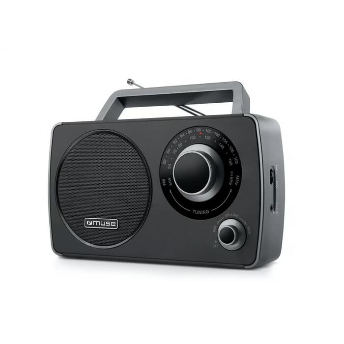 Muse Pārnēsājamais radio M-075 R, FM/MW