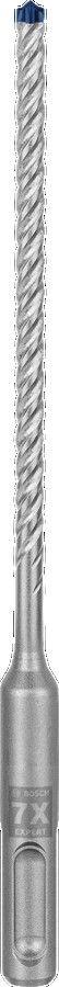 Triecienurbis SDS plus-7X 5x100x165mm, 10 gab
