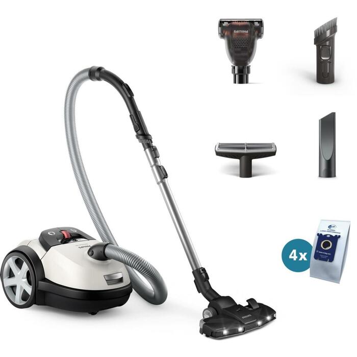 Philips cilindriskā putekļu sūcējs XD8142/12, 900