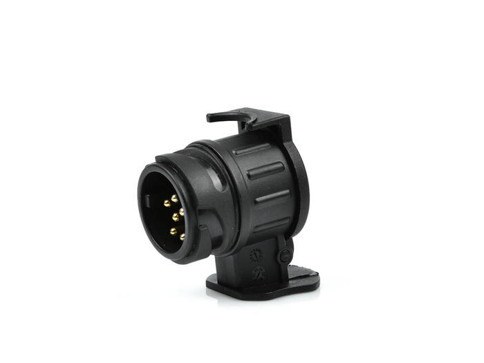 Geko G02332 переходник, 13/7 12V, 7-контактный, европейский стандарт, атмосферостойкий (G02332)