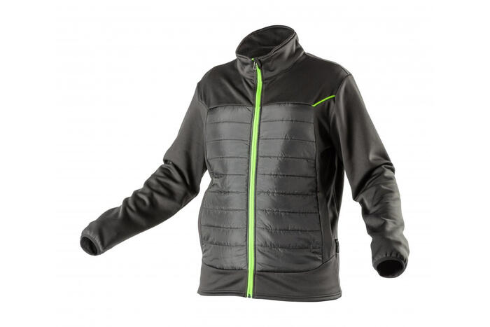 Hogert HT5K385-XL hibrīda jaka, vīriešu, XL, 96% poliesters, 4% elastāns, 100% poliesters, 2 rāvējslēdzēja kabatas (HT5K385-XL)