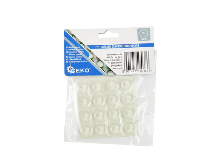 Pašlīmējoši silikona aizsargi mēbelēm, 12mm, 16
