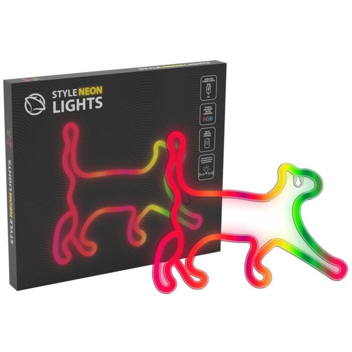 Manta Neona gaismas SNL60RGB, 5W, 5V
