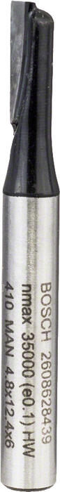 Gropju frēze 6 mm D1 4