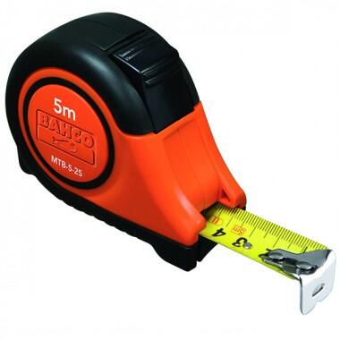 Mērlente MTB 8mx25mm, magnētiska Bahco (MTB-8-25-M)