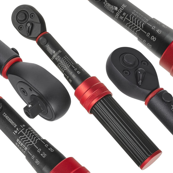 Dinamometriskā atslēga 1/4", 1-6Nm, divvirzienu, T00255