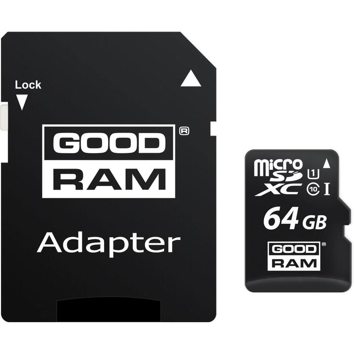 Goodram M1AA-0640R12 atmiņas karte, 64GB, MicroSDXC