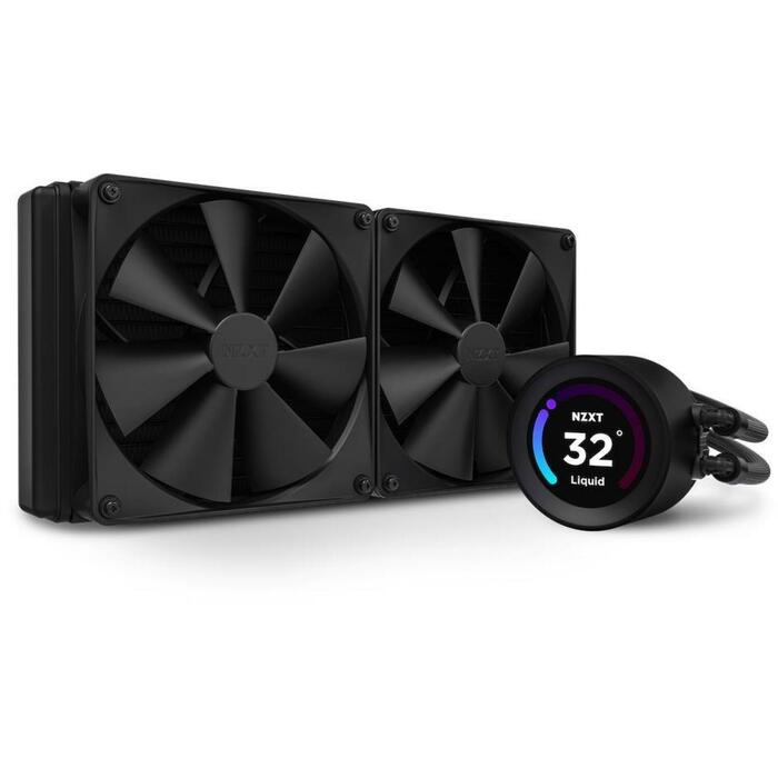 Nzxt CPU dzesētājs RL-KN28E-B1, 12V, 2x140mm