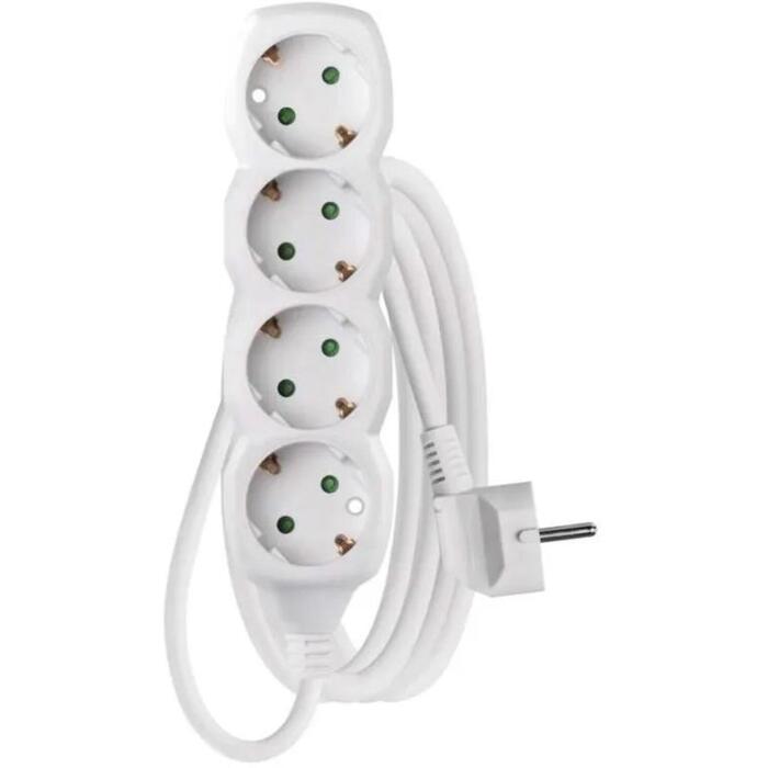 Emos Pagarinātājs P0423R, 3m, 4×2P+PE Vācu