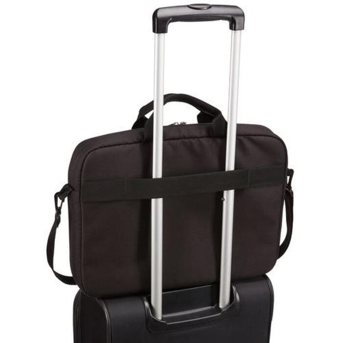 Case Logic Сумка для ноутбука ADVA116 BLACK, 15.6", 39.6 см, полиэстер, черный, съемный плечевой ремень, планшет 10.1" (3203988)