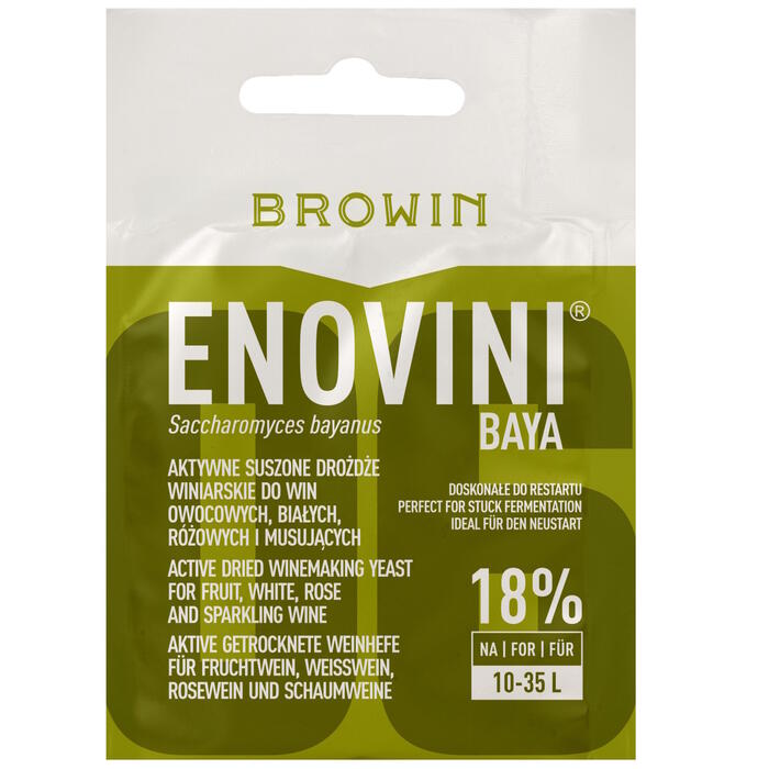 Browin BAYA vīna raugs 400360, 7g